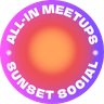 badge-All-In Sunset Social