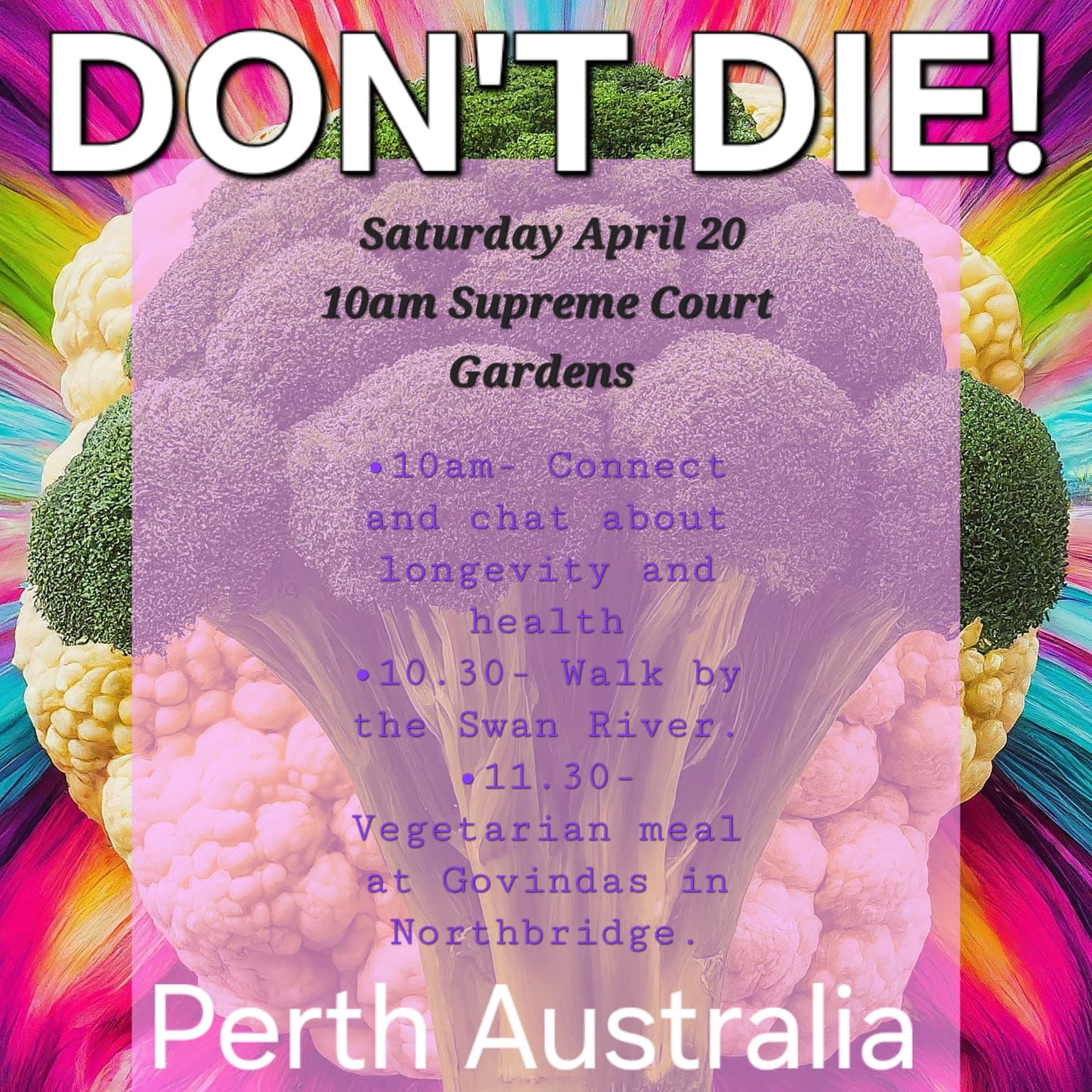 Don't Die Meetup! Perth, Australia 