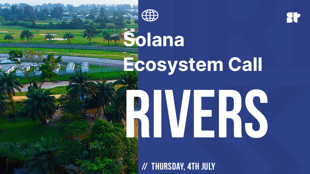 Solana Ecosystem Call IRL - Rivers State, Nigeria