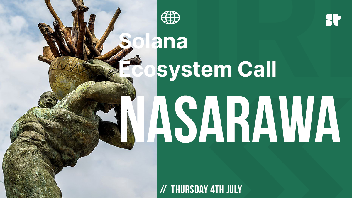 Solana Ecosystem Call IRL - Nasarawa 