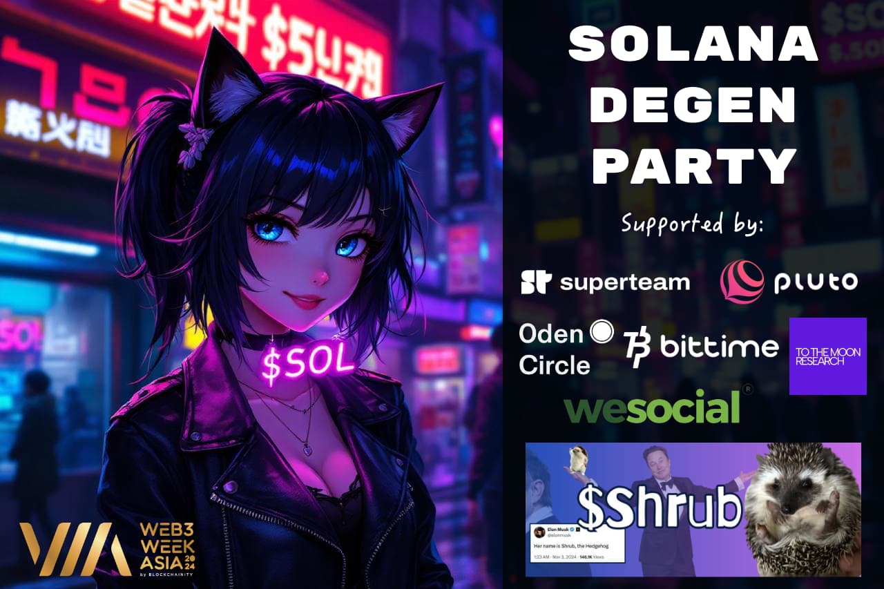 Solana Degen Party - Jakarta