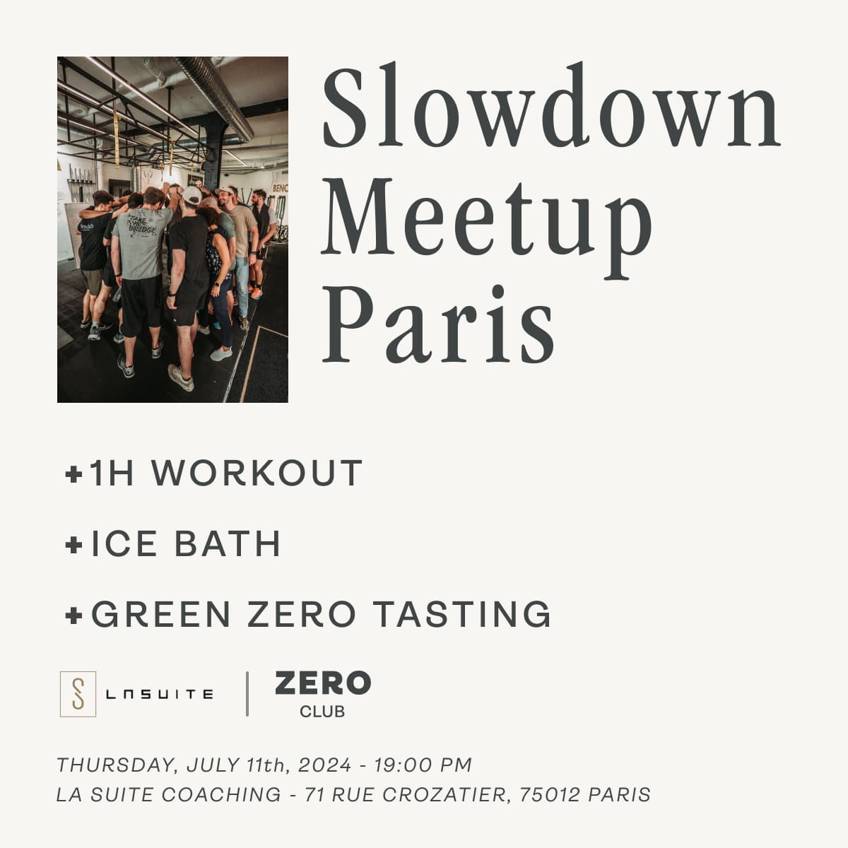 Slowdown Meetup Paris #7