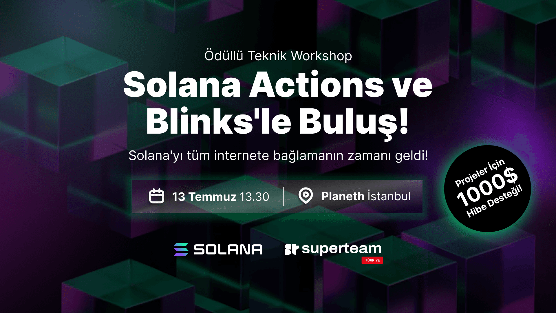 Solana Actions ve Blinks'le Buluş!  🔥🧑‍💻👩‍💻