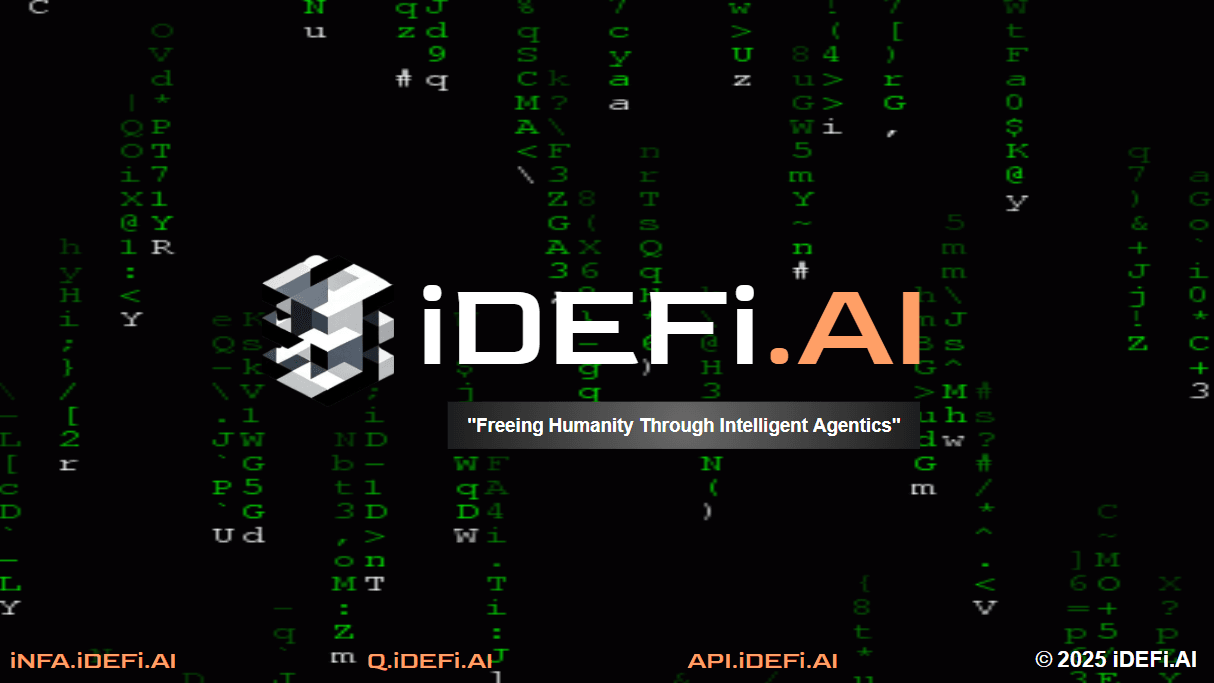 Escape the Matrix: Building Intelligent Freedom with iDEFi.AI