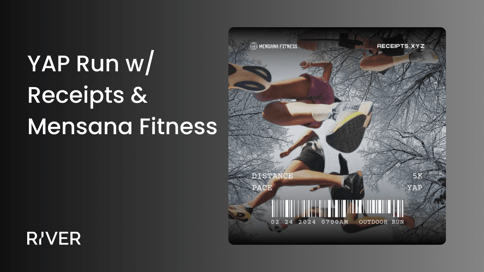 YAP Run w/ Receipts & Mensana Fitness
