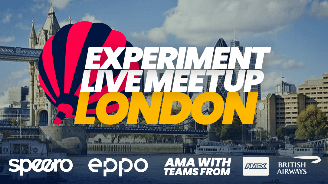 Experiment Live Meetup London