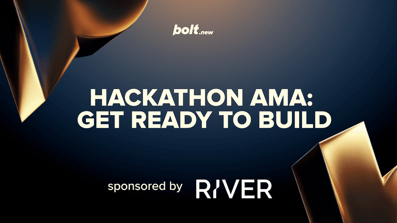 Hackathon AMA with River: Get Ready to Build (virtual)