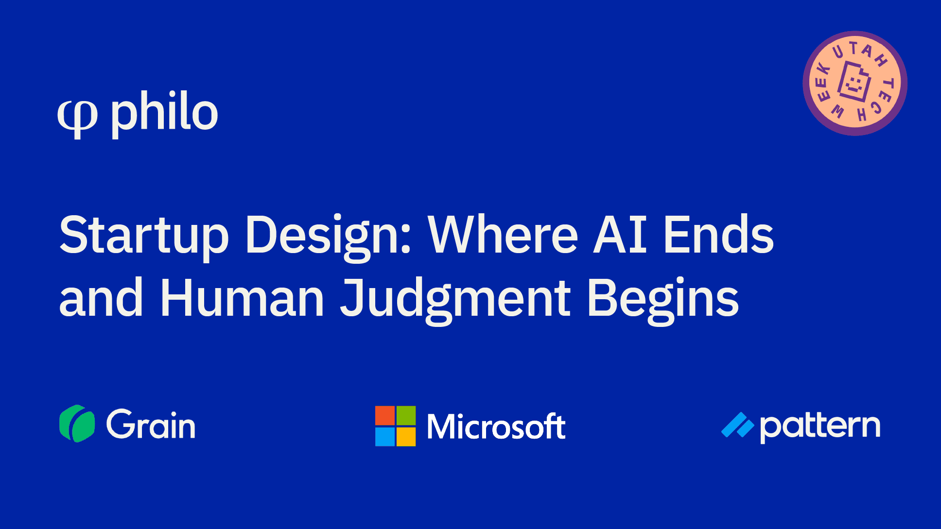 Startup Design: Where AI Ends and Human Judgment Begins