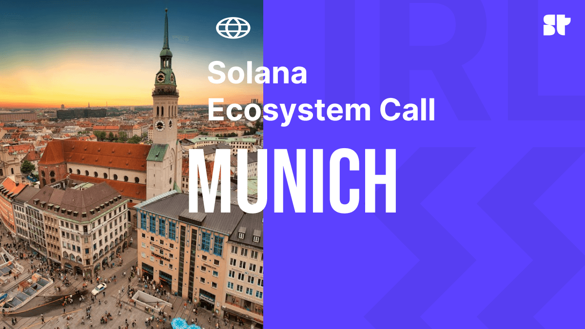 Solana Ecosystem Call IRL - Munich