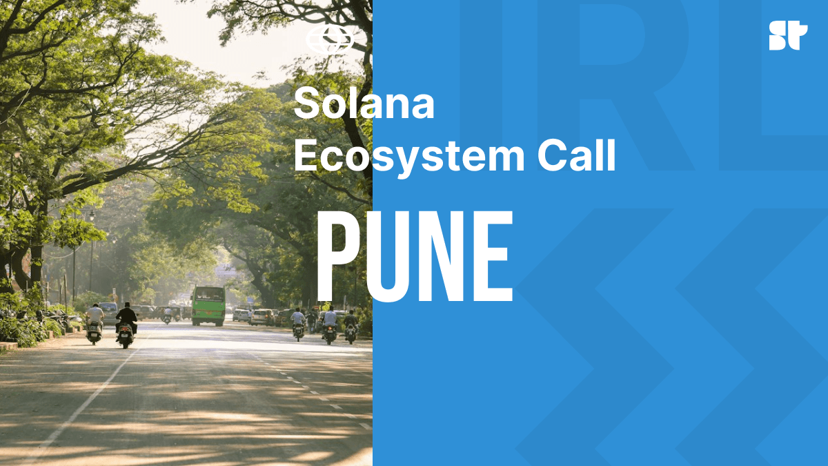 Solana Ecosystem call IRL - Pune