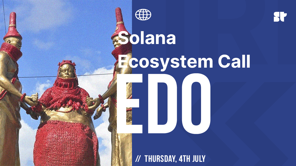 Solana Ecosystem Call IRL - Benin City