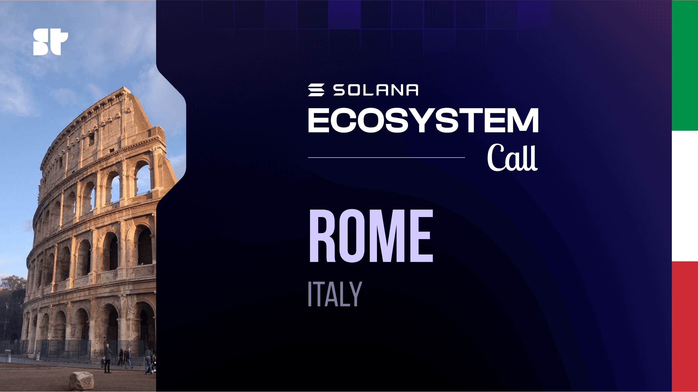 Cull Rome Solana Ecosystem Call IRL - Rome