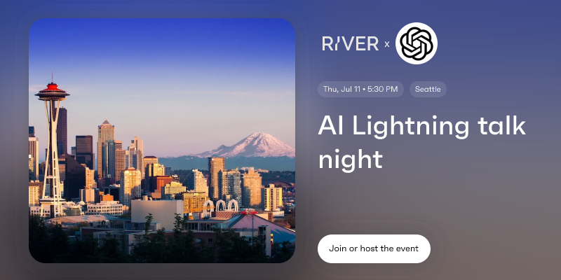 AI Lightning talk night: Seattle, WA