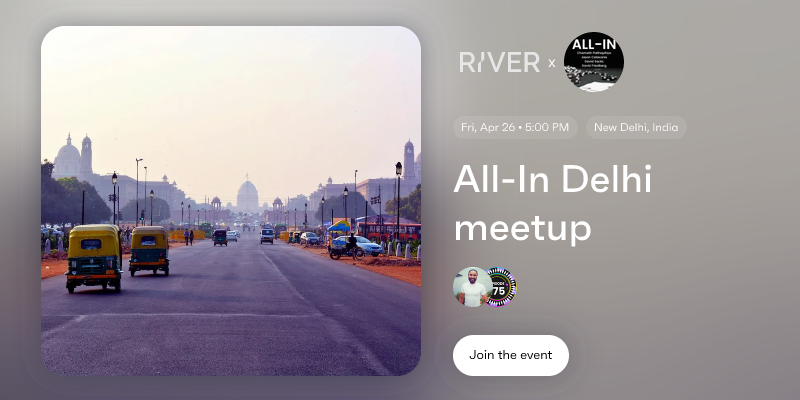 All-In Delhi meetup