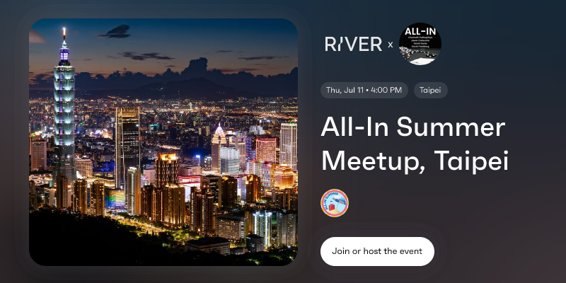 All-In Summer Meetup, Taipei