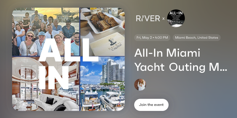All-In Miami Yacht Outing Meetup