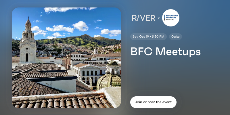 BFC Meetups - Quito, Ecuador