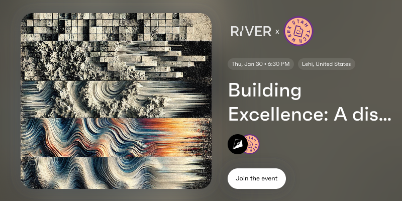 Building Excellence: A discussion on building winning products