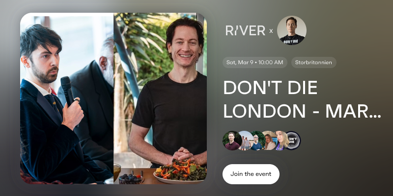 DON'T DIE LONDON - MARCH 9 (LINK IN DESCRIPTION)