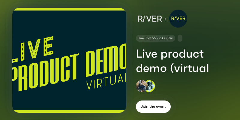Live Product Demo Virtual