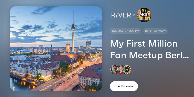 My First Million Fan Meetup Berlin