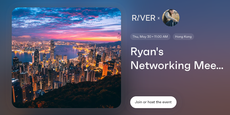 Ryan's Networking Meetups Hong Kong, China