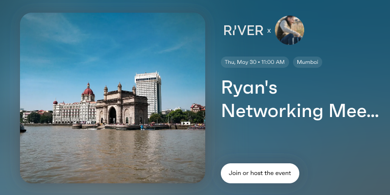 Ryan's Networking Meetups Mumbai, India