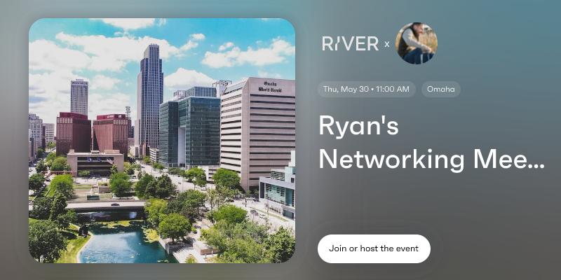 Ryan's Networking Meetups Omaha, NE