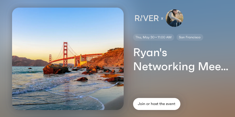 Ryan's Networking Meetups San Francisco, CA